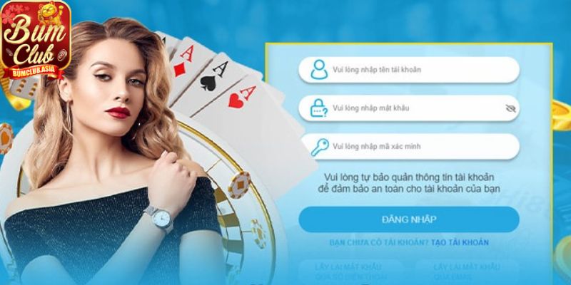 Hướng dẫn đăng nhập BumClub siêu nhanh chóng